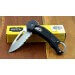 Couteau pliant BUCK REDPOINT n°750BKX semi dentelé + décapsuleur 11cm
