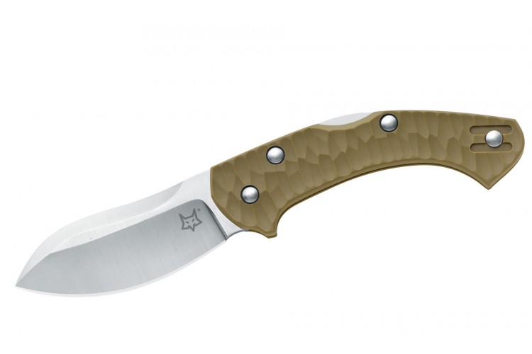 Couteau pliant FOX Zero FX-305 manche martel&eacute; noir 10cm