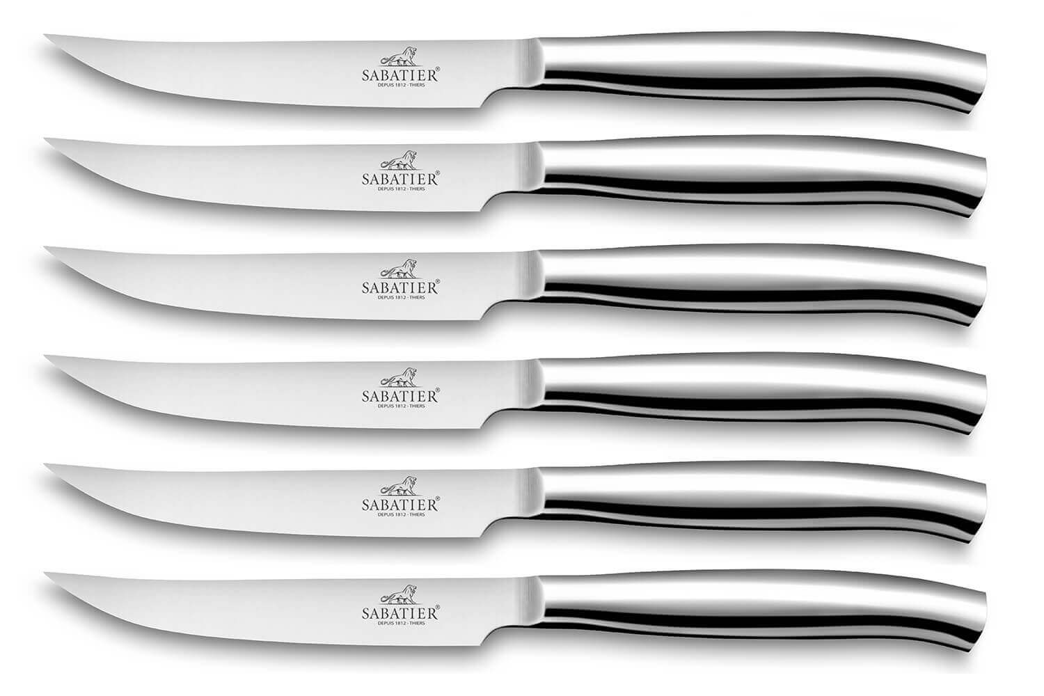 Coffret 6 couteaux à steak Sabatier St Germain 11 cm - Barbecue & Co