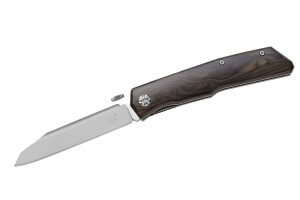 Couteau pliant FOX Terzuola FX-515W manche ziricote 11cm + étui cuir