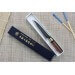Couteau universel japonais artisanal Moritaka Aogami Super Series carbone 15cm manche noyer