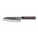 Couteau santoku 3 Claveles Osaka 18cm forgé main manche grenadille