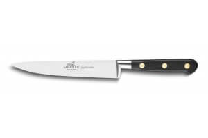 Couteau filet de sole SABATIER Idéal Carbone 100% forgé lame flexible 15cm