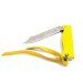 Couteau pliant Douk-Douk lame acier inox manche métal chromé 11cm