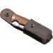 Couteau pliant de chasse FOX PRO Hunter - manche 12cm bois du désert 