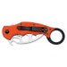 Couteau pliant FOX FX.499TK Military Training Karambit manche G10 orange 10 cm