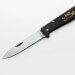 Couteau pliant OTTER Mercator lame acier inox manche métal noir 11cm