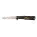 Couteau pliant OTTER Mercator lame acier inox manche métal noir 11cm