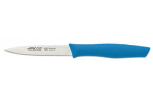 Couteau d'office acier Nitrum bleu 10cm Arcos Nova