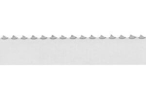 Boîte 5 lames dentées FISCHER Super acier suédois 160cm pour scie électrique à ruban largeur 16mm