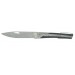 Couteau pliant Actilam S4 lame forgée manche acier/corian blanc 11cm