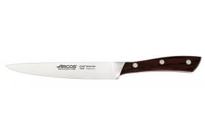 Couteau filet de sole forgé Arcos Natura flexible 16cm palissandre