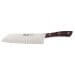 Couteau Santoku forgé Arcos Natura alvéolé 18cm palissandre