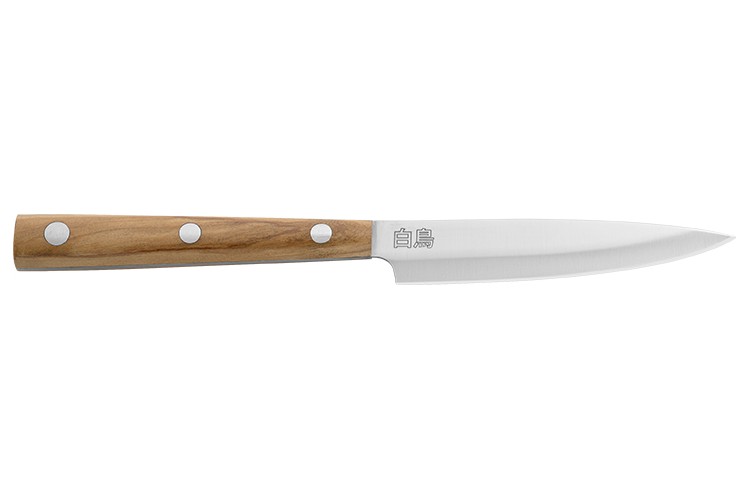 Couteau d'office Due Cigni Hakucho 10.5cm manche olivier