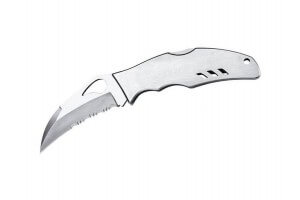 Couteau pliant Spyderco BYRD Crossbill à dents tout inox 12cm