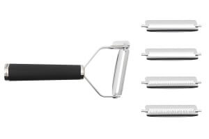 Eplucheur T Kai Michel Bras Tools avec 4 lames interchangeables