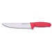 Couteau de boucher 20cm manche rouge Bargoin
