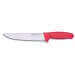 Couteau de boucher 20cm manche rouge Bargoin