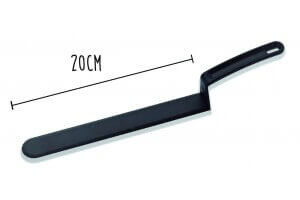 Spatule coudée professionnelle à angle droit MATFER Exoglass® 20cm