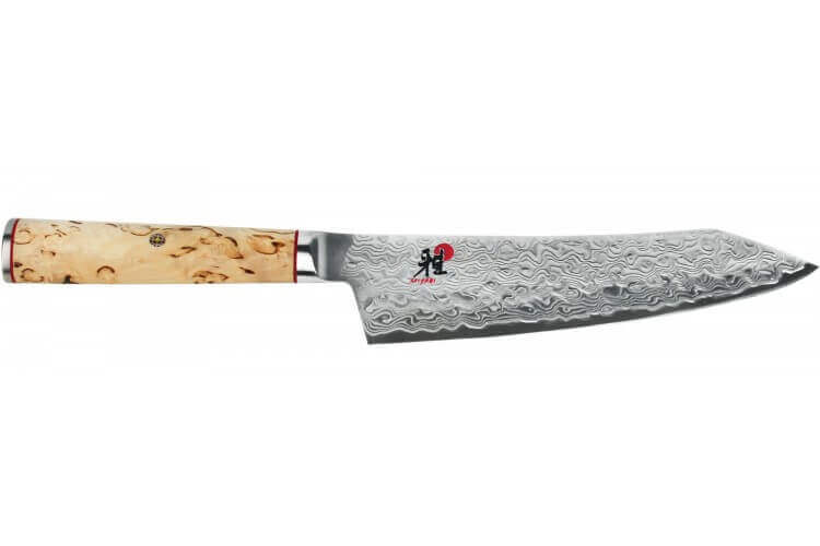 Couteau rocking santoku japonais Miyabi 5000MCD lame CRYODUR 18cm