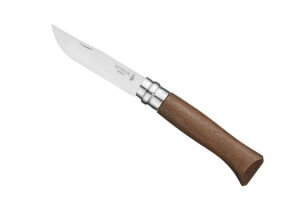 Couteau opinel tradition Luxe n°08 lame 8,5cm virole tournante manche noyer