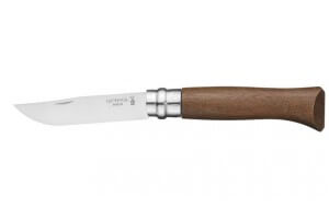 Couteau opinel tradition Luxe n°08 lame 8,5cm virole tournante manche noyer