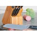 Bloc en bois Berghoff Essentials 12 couteaux + 1 fusil + 1 sécateur à volaille