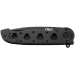Couteau pliant CRKT M16-03KS noir manche à trous 12cm