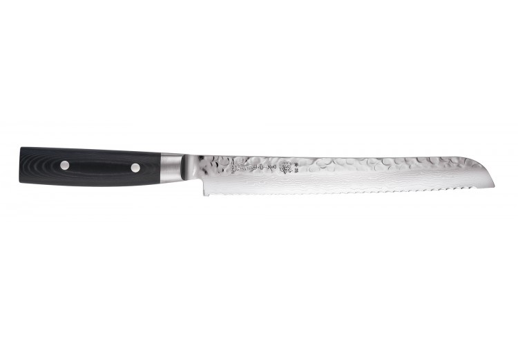 Couteau à pain japonais Yaxell ZEN lame 23cm damas 37 couches