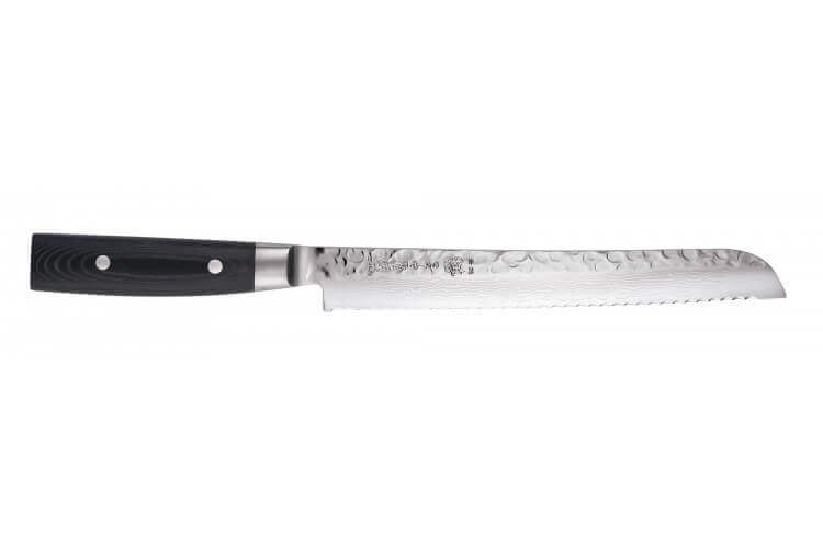 Couteau à pain japonais Yaxell ZEN lame 23cm damas 37 couches