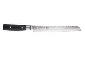 Couteau à pain japonais Yaxell ZEN lame 23cm damas 37 couches