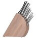 Bloc en bois Berghoff Essentials 6 couteaux + 1 fusil à aiguiser