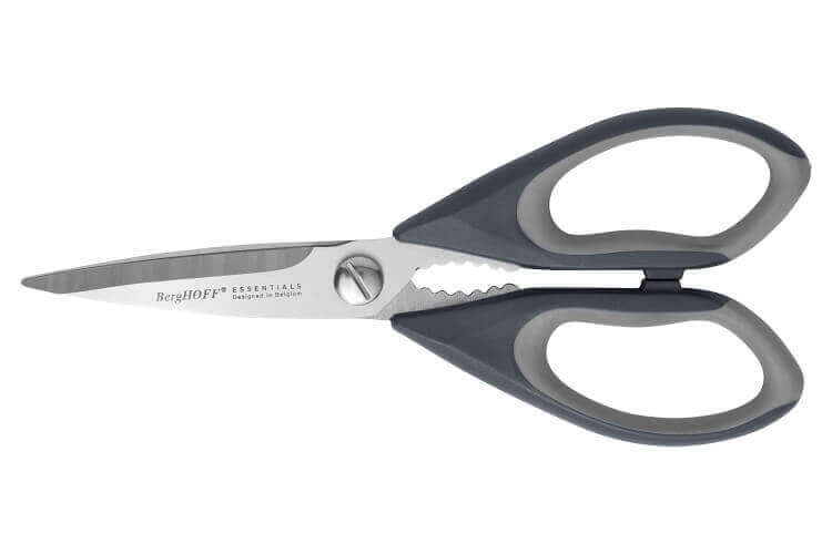 Ciseaux de cuisine Berghoff Essentials 22,5cm inox et PP + étui
