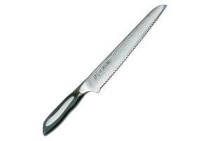 Couteau à pain TOJIRO Flash lame damas 24 cm