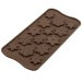 Moule à chocolat silicone Silikomart Easy Choc spécial Noël 214X106 mm