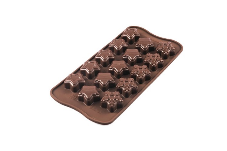 Etiquette autocollante pour tablette de chocolat - livraison spéciale noël