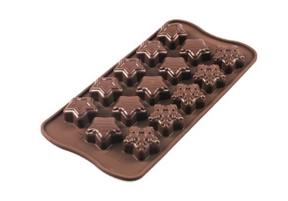 Moule en silicone - Chocolats de Noël - ScrapCooking ®