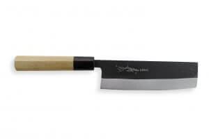 Couteau nakiri japonais artisanal Yoshihiro White 2 steel 16.5cm