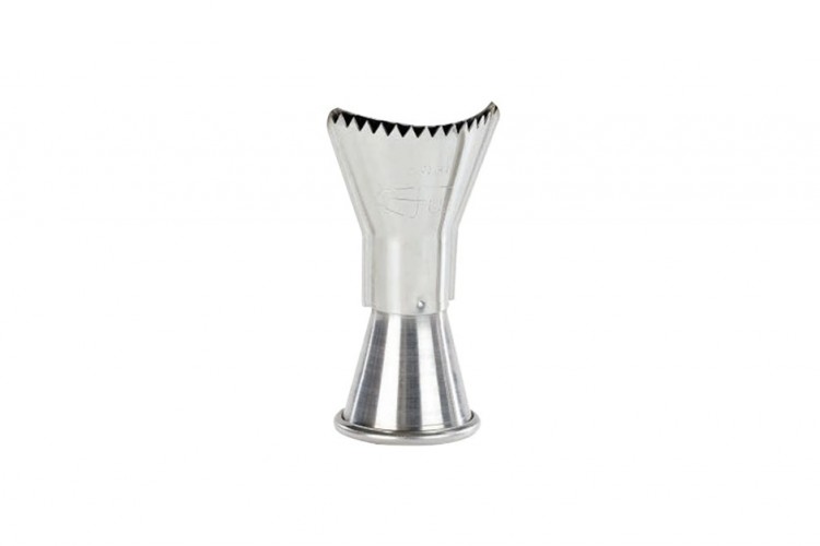 Douille &agrave; b&ucirc;che Express inox avec dents