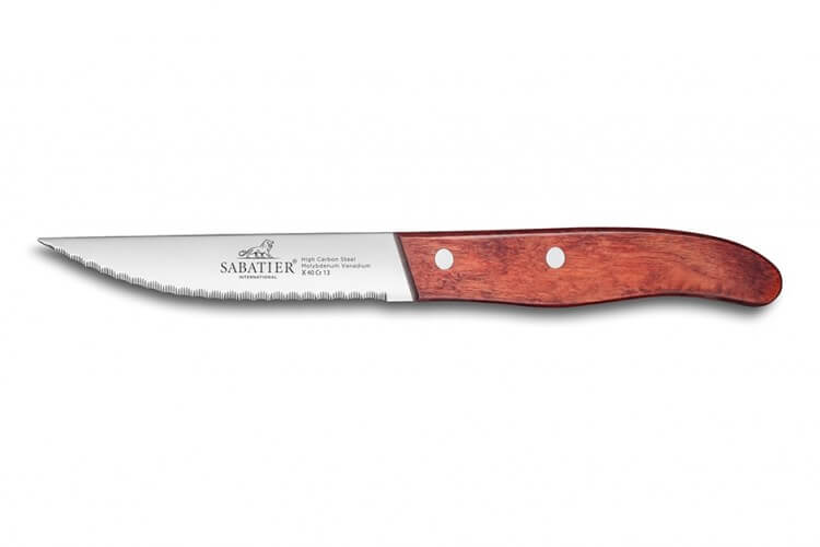 Couteau à steak Dallas SABATIER International manche palissandre 12,5cm