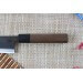 Couteau yanagiba japonais artisanal Moritaka Aogami Super Series carbone 21cm