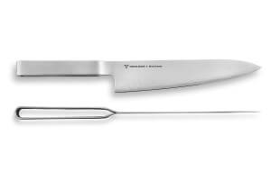 Couteau de chef japonais Shizu Hamono Round Bar 21cm