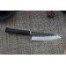 Couteau deba japonais Shizu Hamono Yamato martelé 16cm manche sombre
