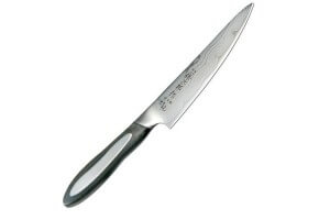 Couteau utilitaire TOJIRO Flash lame damas 15 cm 