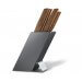 Bloc 6 couteaux de cuisine Victorinox Swiss Modern manches noyer
