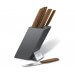 Bloc 6 couteaux de cuisine Victorinox Swiss Modern manches noyer