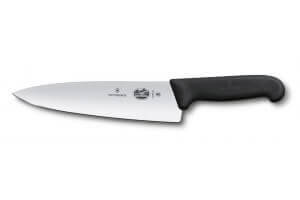 Couteau à découper Victorinox Fibrox lame 20cm extra large noir
