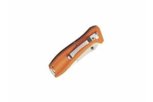 Couteau pliant Herbertz ABS orange 11cm inox + clip