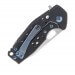 Couteau pliant Fox Suru fibre de carbone noir/titanium 9cm