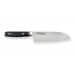 Couteau santoku japonais Kanetsugu Pro-J lame martelée San Mai 17cm
